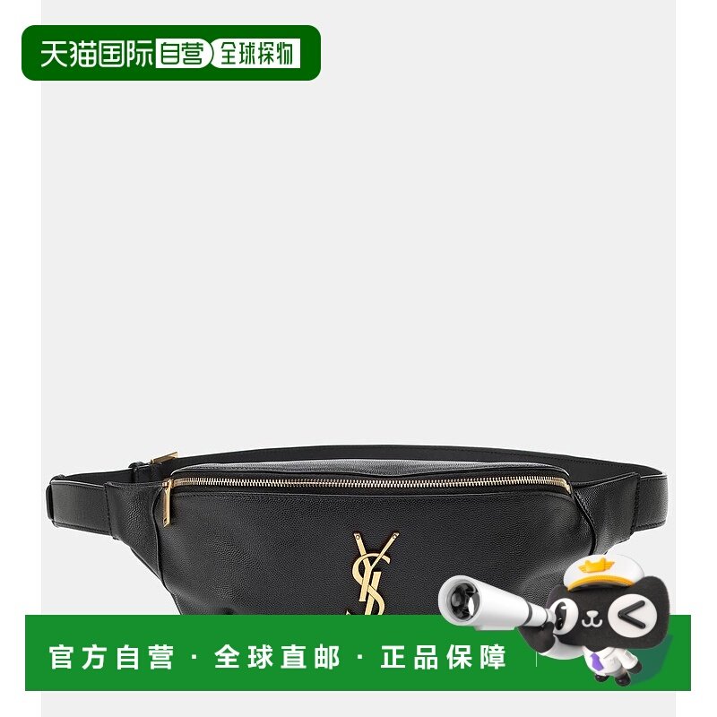 香港直邮Saint Laurent 圣罗兰 女士 经典款交织图案皮带包包腰包,箱包皮具/热销女包/男包,通用款女包,淘宝优惠券,粉丝福利购,淘宝优惠卷