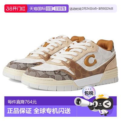 1h可退 香港直邮Coach 蔻驰 女士 Soho 标志运动鞋(Mixed)