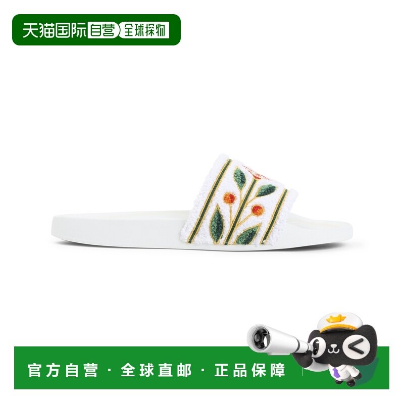 1h可退 香港直邮Casablanca 男士 TERRY 白色刺绣凉鞋 ASP26FW030,流行男鞋,其他凉鞋,淘宝优惠券,粉丝福利购,淘宝优惠卷