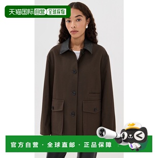 女士 LOTAN Temperance 大衣 舒 1h可退 brown棕色 香港直邮NILI