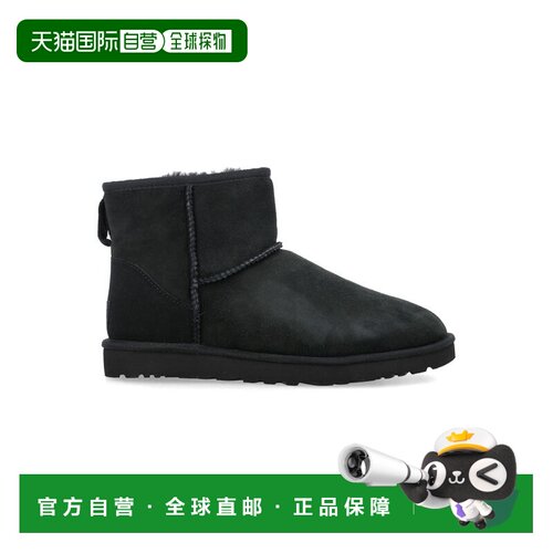 香港直邮UGG 男士靴子 1002072BLK CO 黑色 Classic Mini Boots