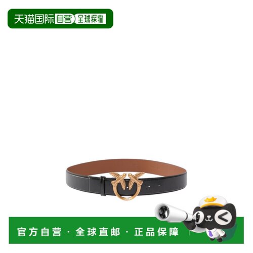 1h可退 香港直邮PINKO 女士腰带 100120A31JZL2Q SS2026 棕色 徽
