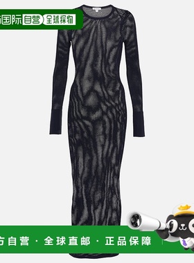 1h可退 香港直邮Alaia 女士 Archetypes 网眼睡裙 blue蓝色 舒适