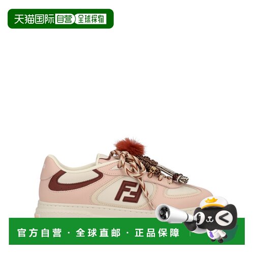 欧洲直邮FENDI 女士运动鞋 8E8721AY9NF1TPW AW2025 白色 Match