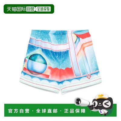 1h可退 香港直邮Casablanca 男士 印花泳裤 MPF25TR03202