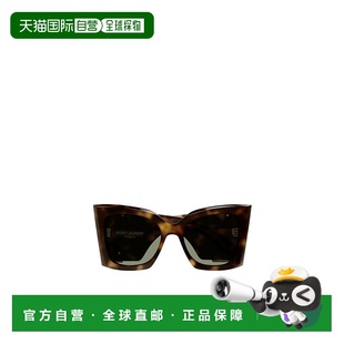 玳瑁纹效果太阳眼镜 Blaze SLM119 Laurent 香港直邮Saint