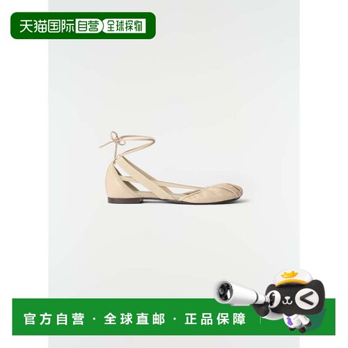 欧洲直邮LEMAIRE(勒梅尔) FLAT PEDILLE BALLERINAS IN GOAT LEAT