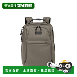 自营欧洲直邮Tumi途明 Alpha 4男士合金灰弹道尼龙拉链开合双肩包