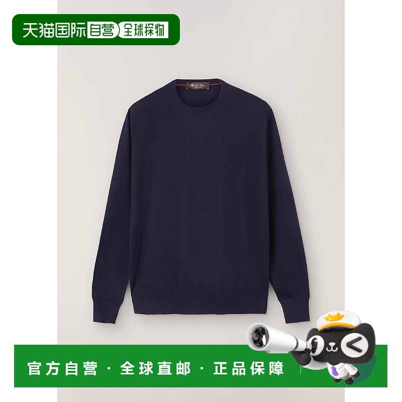 欧洲直邮LORO PIANA 25秋冬 FAI1916_WA31 男士 长袖T恤 Girocoll
