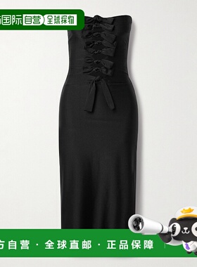 香港直邮Coperni 女士 无肩带打结剪口弹性针织中长连衣裙 COPR11