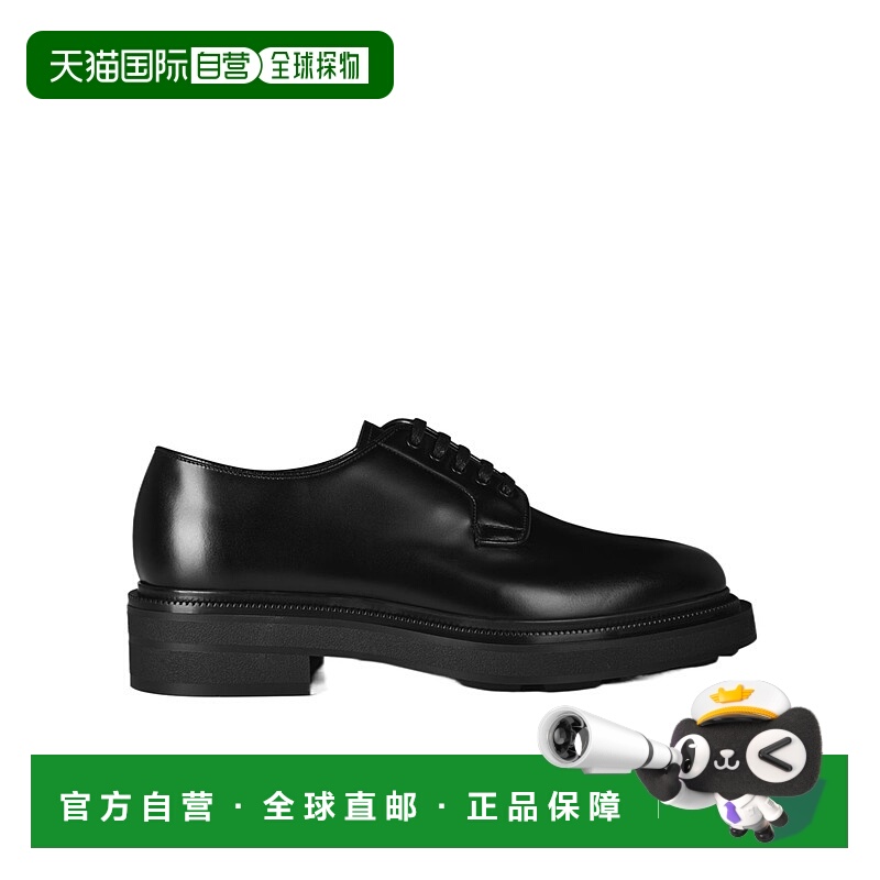 香港直邮Prada 系带皮革德比鞋 128801