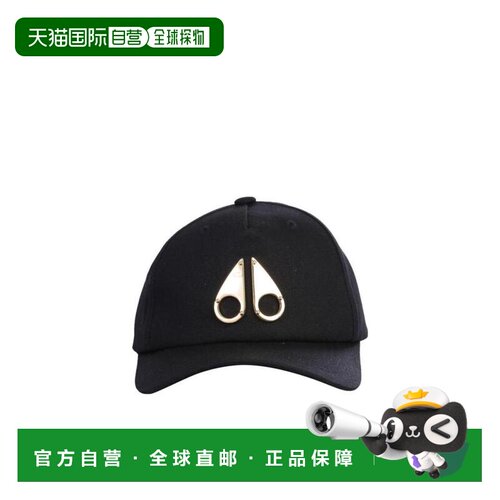 1h可退 香港直邮MOOSE KNUCKLES 男士帽子 M39MA535285 AW2023 黑