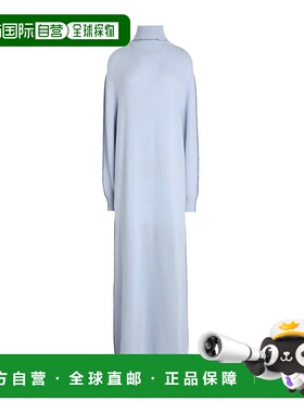 1h可退 香港直邮Dsquared2 二次方 女士 长款连衣裙 blue蓝色 舒