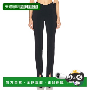 1h可退 香港直邮Mugler 穆勒 女士 开衩下摆裤子 25S1PA0505470