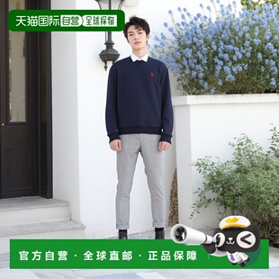 1h可退 Ami Paris 男士 长袖卫衣 BFUSW035730 blue蓝色