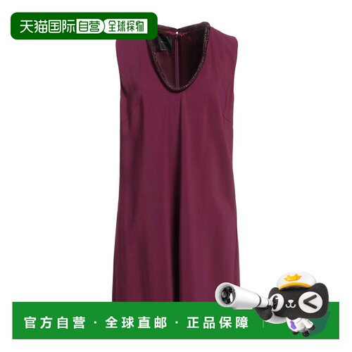 1h可退 香港直邮Pinko 品高 女士 短款连衣裙 red红色 舒适时尚
