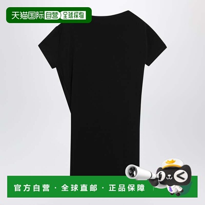 1h可退 香港直邮Jacquemus 女士 Mistral 黑色粘胶纤维针织连衣裙