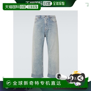 000276 香港直邮Valentino 华伦天奴 男士 高腰直筒牛仔裤