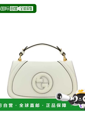 1h可退 香港直邮GUCCI 女士手提包 815714AAEC29050 AW2025 白色