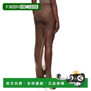 镂空针织半身裙 Owens RP01E7605KNETMH 香港直邮Rick 1h可退