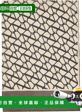 1h可退 香港直邮valentino 华伦天奴 女士 米色 VLogo 围巾 3W2EC