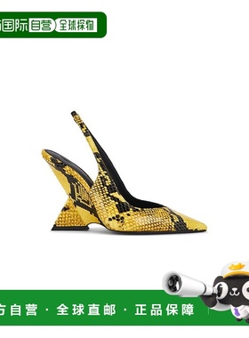 香港直邮The Attico 女士 Cheope 105mm 露跟鞋跟高跟鞋 260WSH00