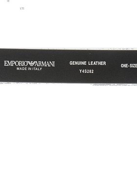 Emporio Armani 标志牌腰带 Y4S282YKL1E 【付后1h可退】
