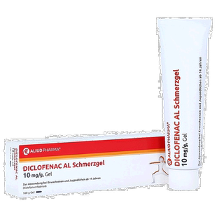 欧洲直邮德国药房ALIUD止痛消炎双氯芬酸二乙胺关节肌肉痛凝胶100