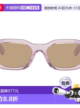 1h可退 香港直邮versace 范思哲 女士 紫色 Medusa Biggie 太阳镜