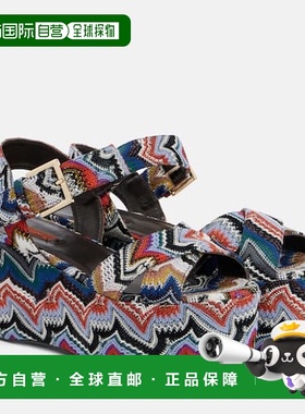 1h可退 香港直邮MISSONI 米索尼 女士 Julia Raschel 金银线防水