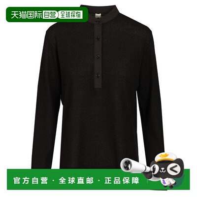 香港直邮TOTEME 女士针织衫 253WRT0524YA0190001 SS2026 黑色