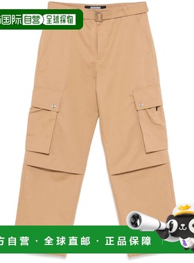 1h可退 香港直邮Jacquemus 女士 Le 工装裤 246PA0971534Braun