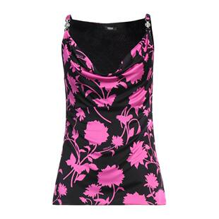 女士 范思哲 香港直邮versace black黑色 舒适时尚 上衣 1h可退