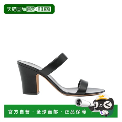 1h可退 香港直邮THE ROW 女士高跟鞋 F1595SL3BLK SS2025 黑色 圆