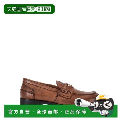1h可退 香港直邮Miu Miu 缪缪 女士 MOCASSINI VITELLO CERATO 平