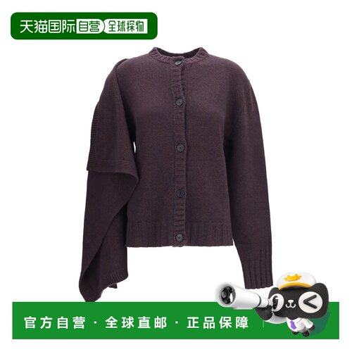 1h可退 香港直邮The Attico 女士 圆领针织开衫 261WCD00018KWS01