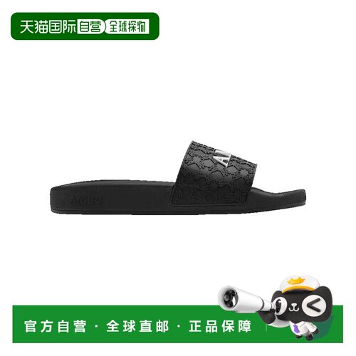 香港直邮AMIRI 男士 黑色 MA QUAD AMFOSL1005凉 【付后1h可退】