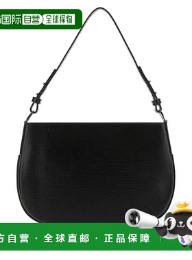 1h可退 香港直邮BY FAR 女士 Issa 黑色皮革手袋 22CRISSSBLELARB