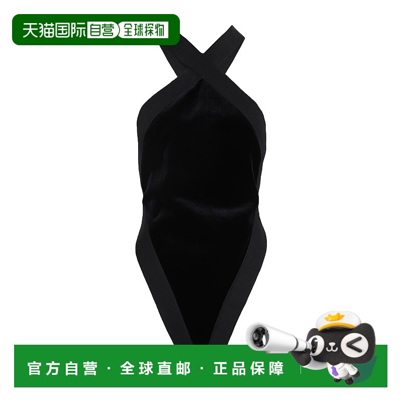 香港直邮Saint Laurent 圣罗兰 女士 连体衣 black黑色 舒适时尚