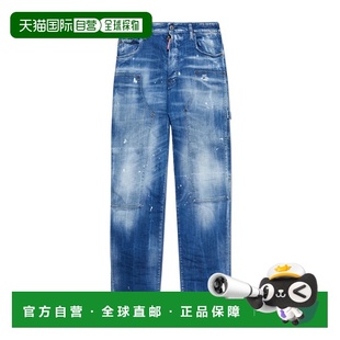 香港直邮Dsquared2 S74LB1643S30342 腰带袢牛仔裤
