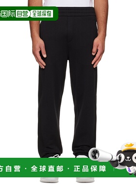 香港直邮Moncler 盟可睐 男士 黑色运动裤 K20918H0000289AZY
