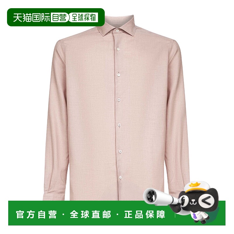 香港直邮Zegna 长袖衬衫 UGX44A2SRF5杰尼亚