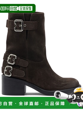 1h可退 香港直邮CHLOÉ 女士靴子 CH25W12FPX28EBROWN AW2025 棕色