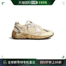 欧洲直邮GOLDEN GOOSE 23年新款男士米色尼龙/纳帕皮老爹鞋小脏鞋