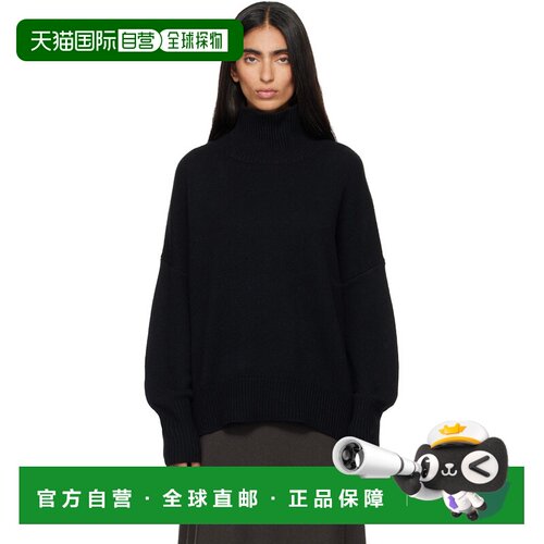 LISA YANG 女士 黑色 Heidi 高领毛衣 202113Black