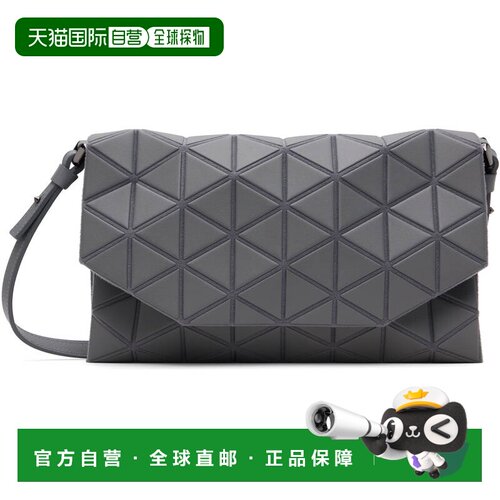 香港直邮Bao Bao Issey Miyake 女士 灰色 Matte Tonneau 单肩包