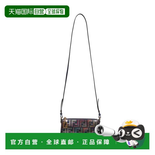 欧洲直邮FENDI 女士斜挎包 8BS073AW6QF1URO SS2026 蓝色 Multico