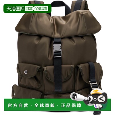 1h可退 香港直邮Sacai 男士 卡其色双肩包 2601096S531DKHAKI