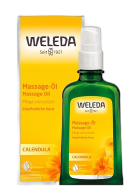 德国Weleda维蕾德金盏花精油100ml敏感肌身体油按摩精油正品