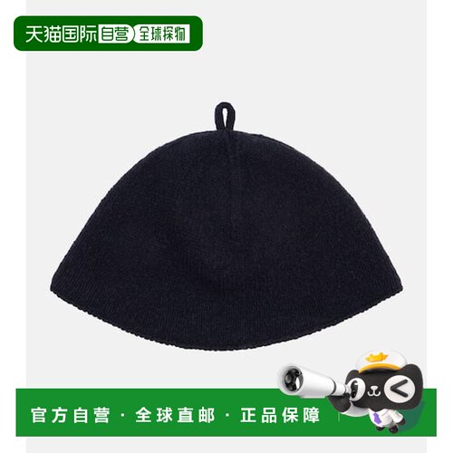 香港直邮The Row 女士 Gib 羊毛帽子 blue蓝色 舒适时尚针织帽